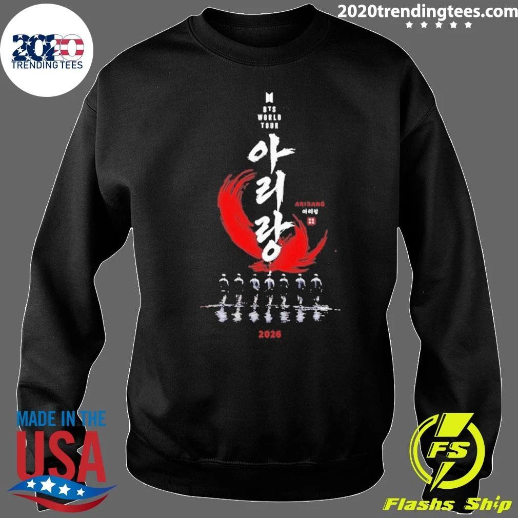 Bts Arirang Korea World Tour 2026 Shirt
