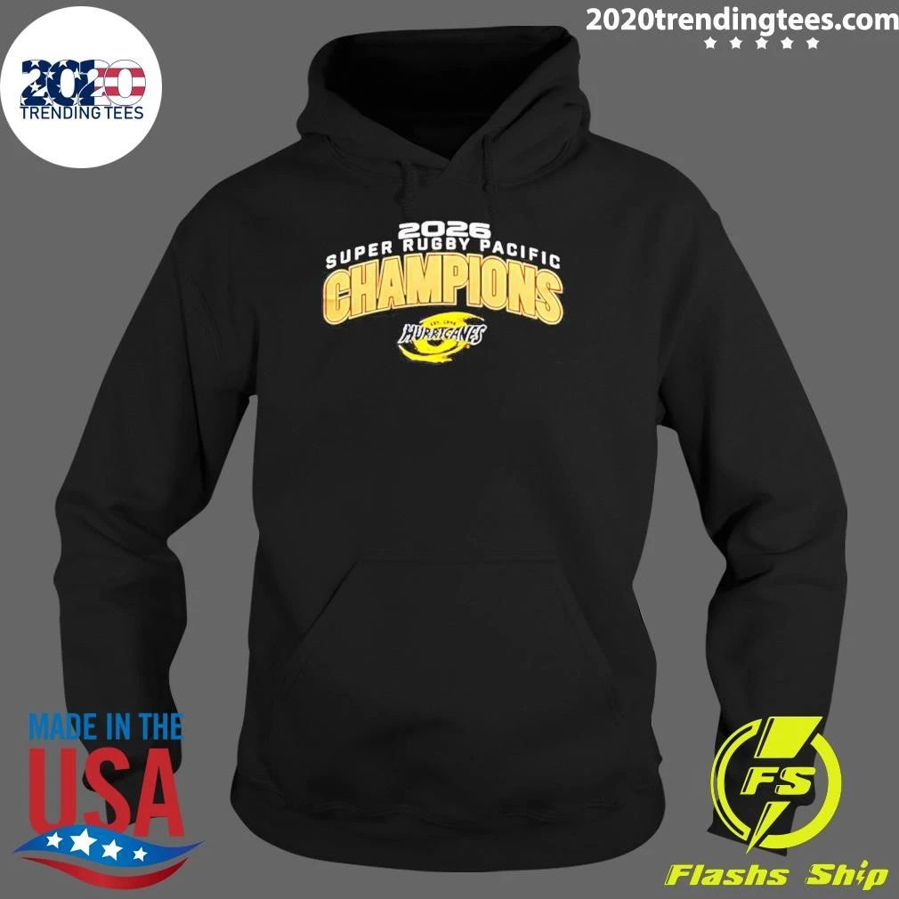 Wellington Hurricanes 2026 Super Rugby Pacific Champions Shirt