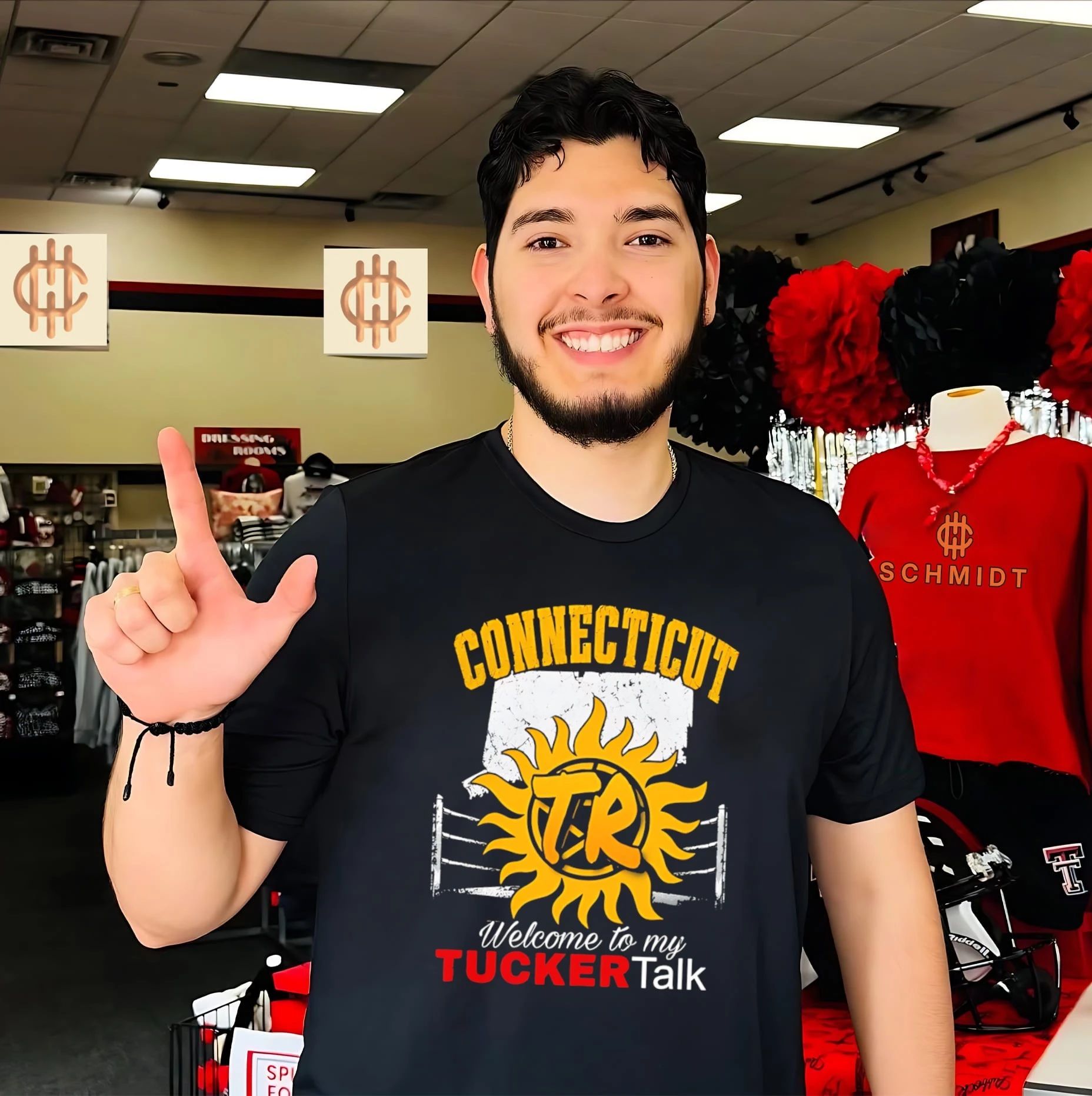 Connecticut welcome to my Tucker talk vintage shirt