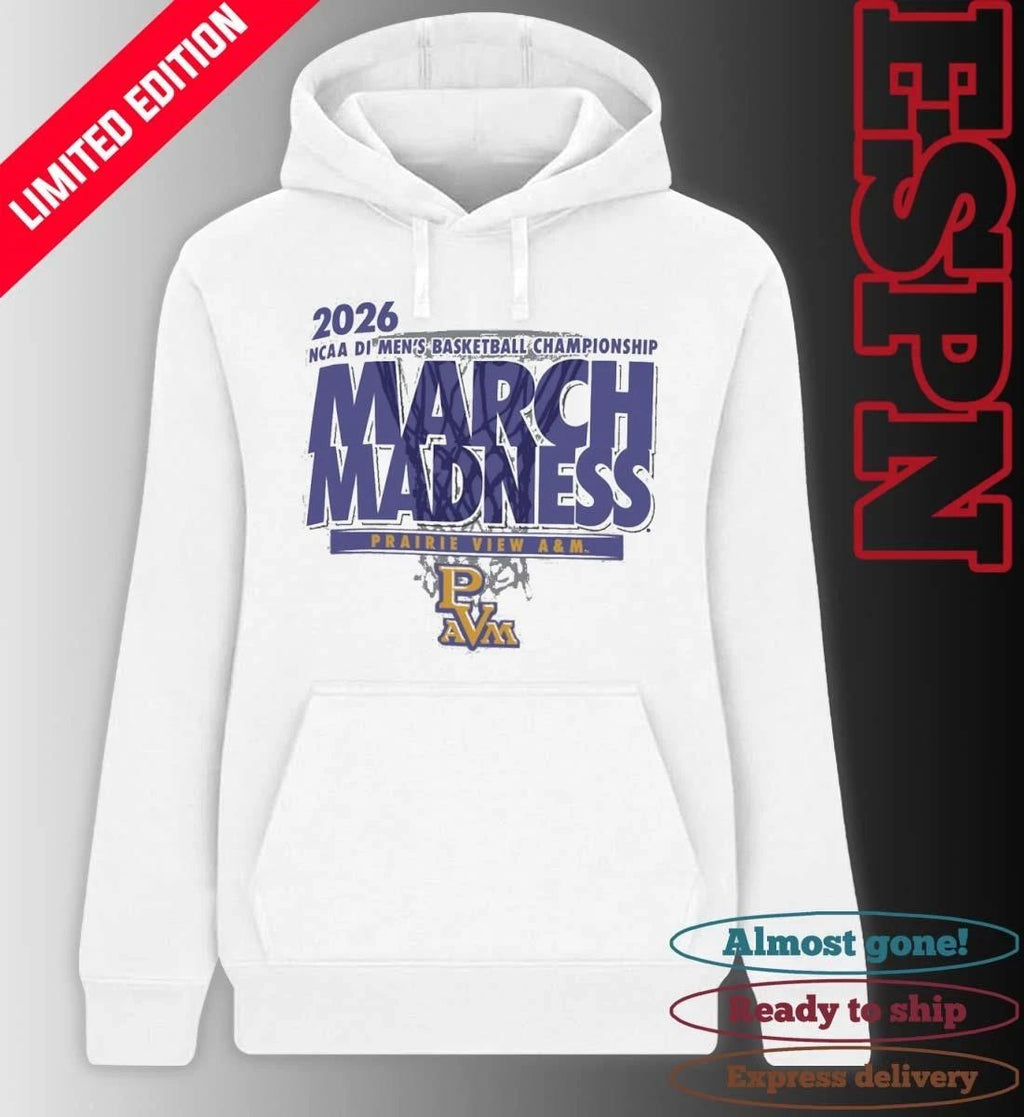 Prairie View A&M Panthers 2026 NCAA DI Basketball March Madness – First Four Shirt