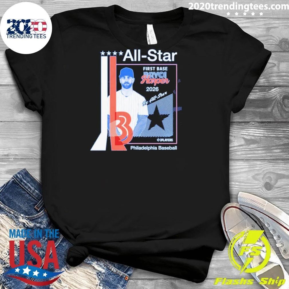 Bryce Harper Philadelphia Phillies 9x All-star 2026 Shirt