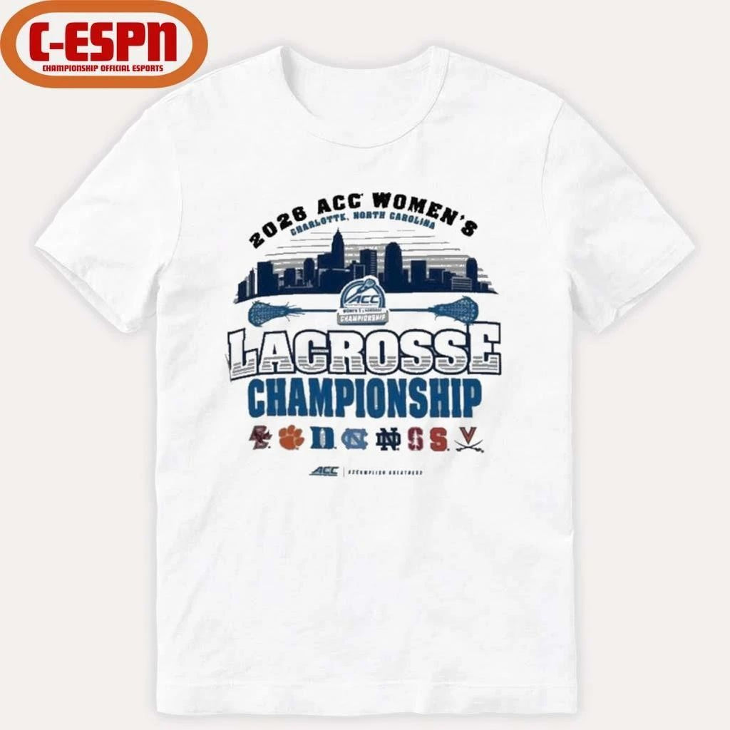 2026 Atlantic Coast Conference Women’s Lacrosse Championship Teams Shirt