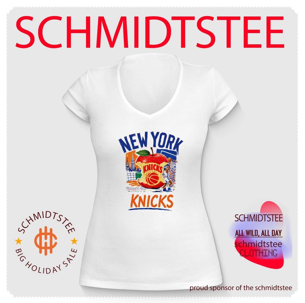 New York Knicks Concrete Apple paint shirt