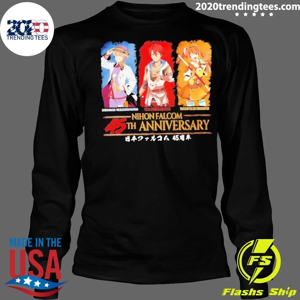 Nihon Falcom 45th Anniversary Key Art Variant Shirt