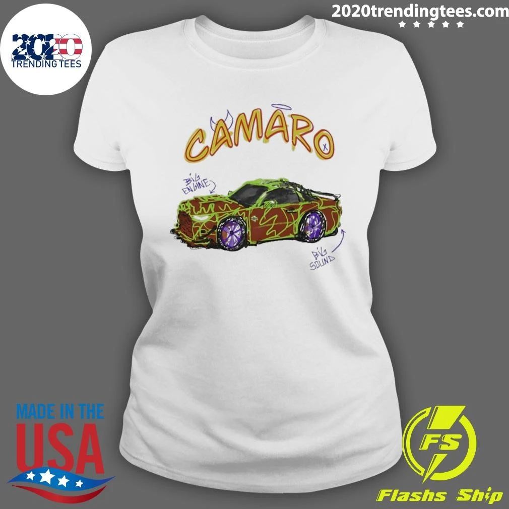 Chevrolet Camaro Big Engine Big Sound Shirt