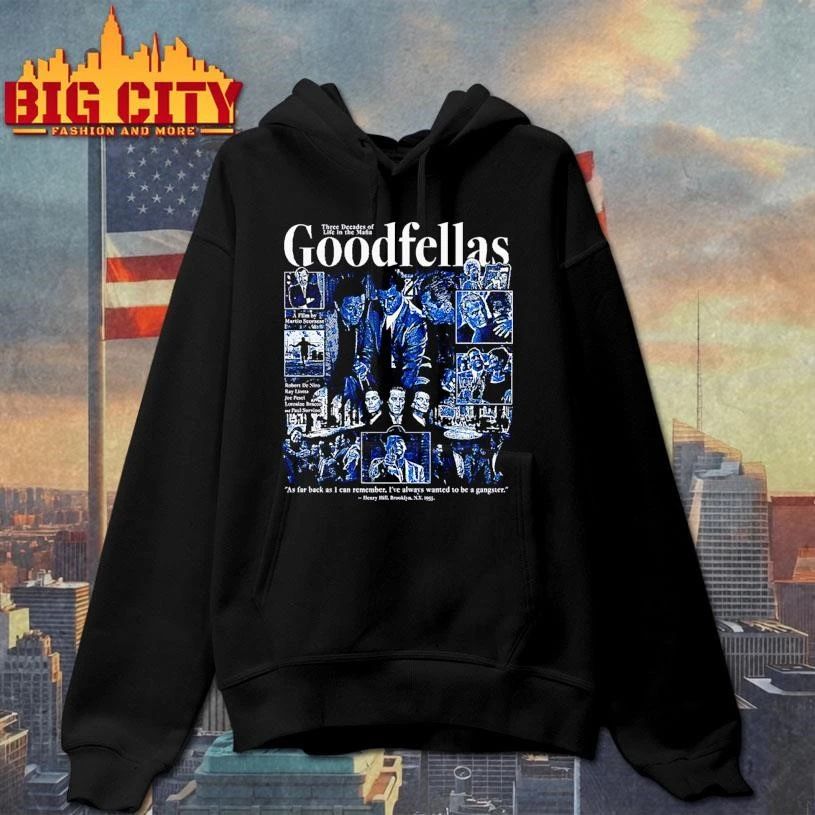 Vintage Goodfellas Movie Poster Graphic Print T Shirt