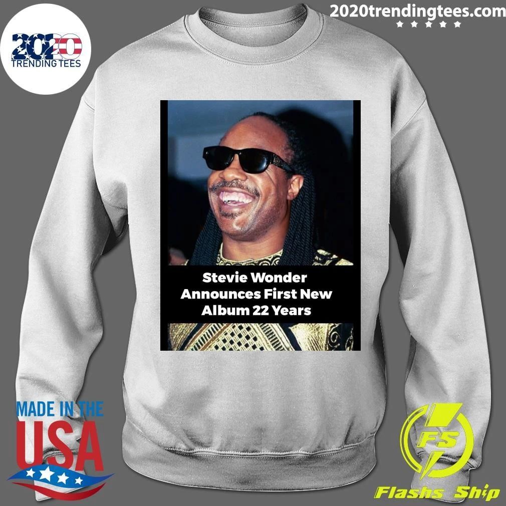 Stevie Wonder Announced A New Album Through The Eyes Of Wonder For 2027 Release Shirt