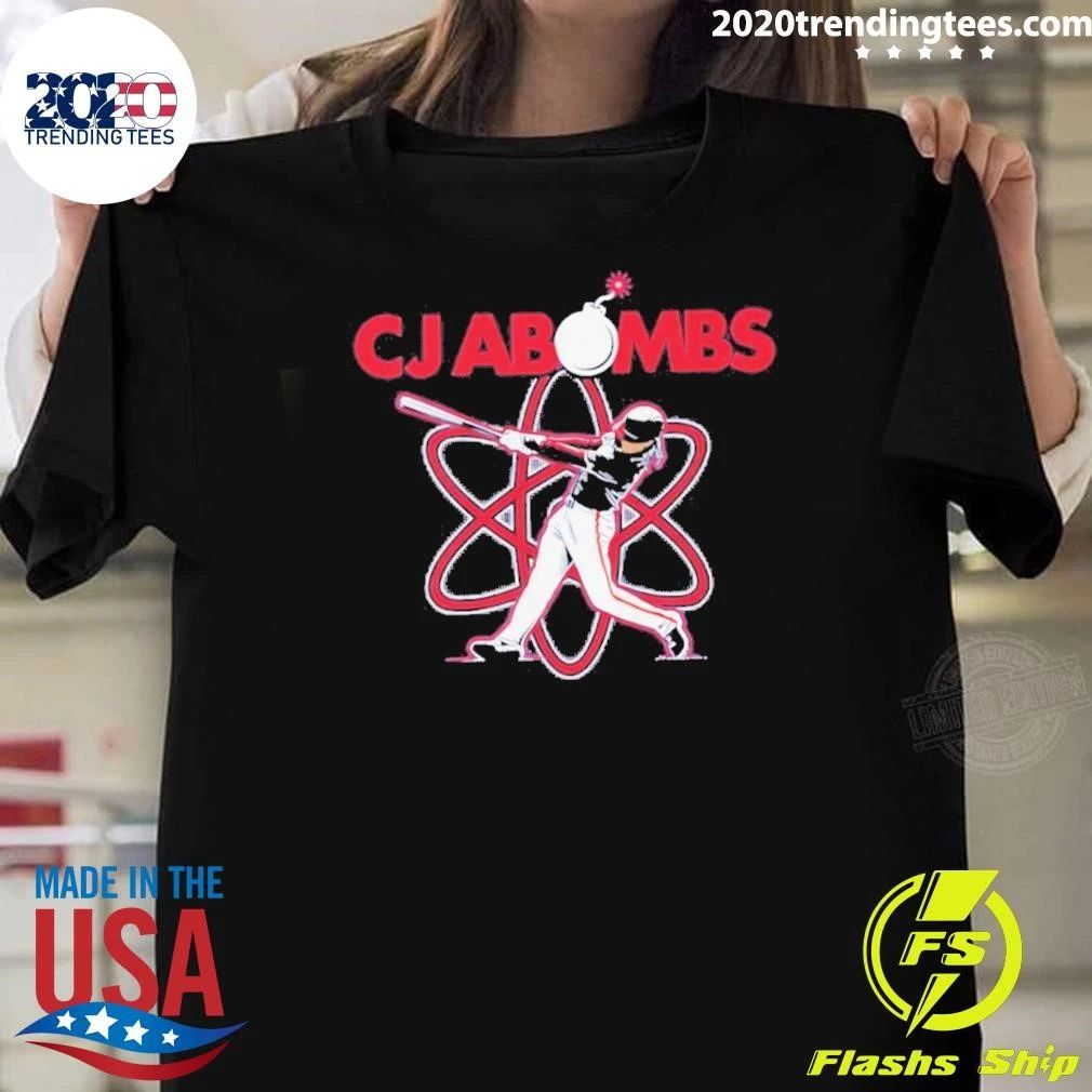 CJ Abrams ABombs Washington Nationals Shirt