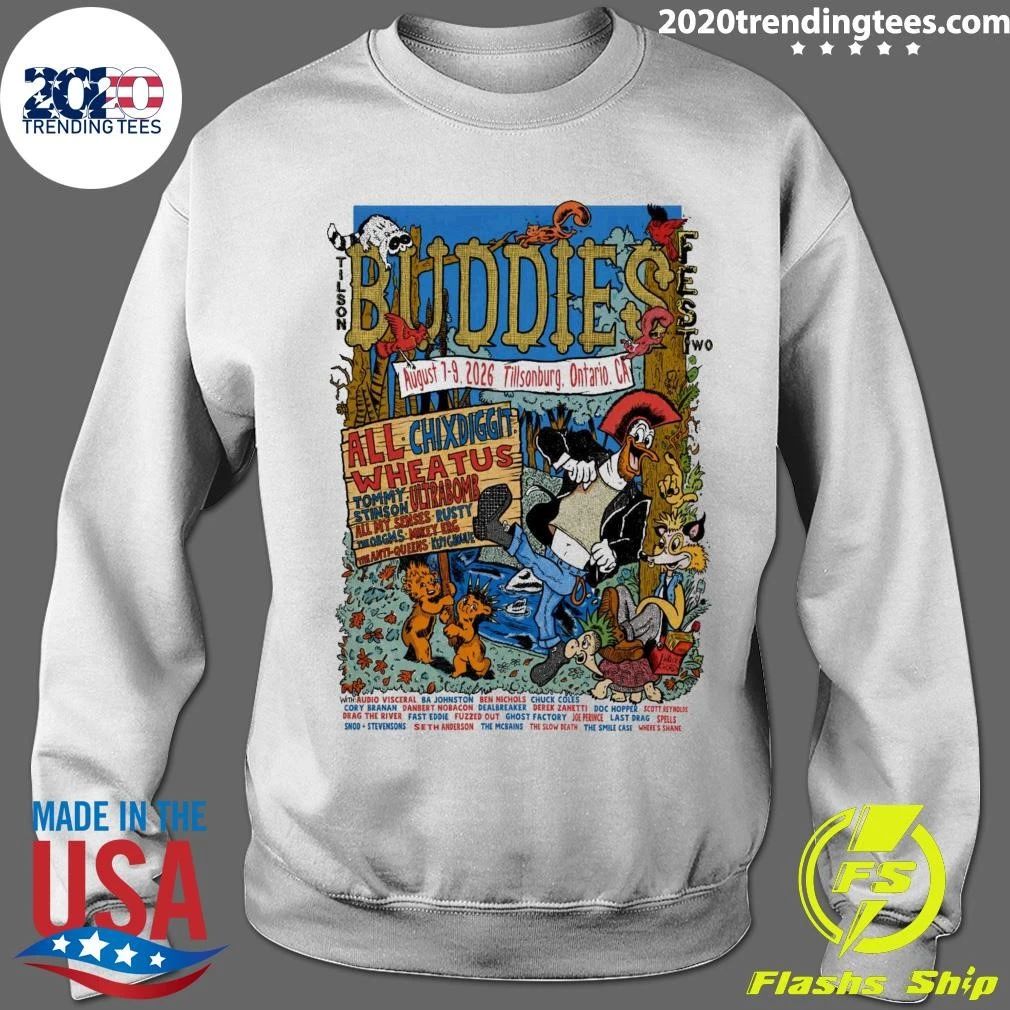 Buddies Fest Tillsonburg ON August 7-9, 2026 Shirt