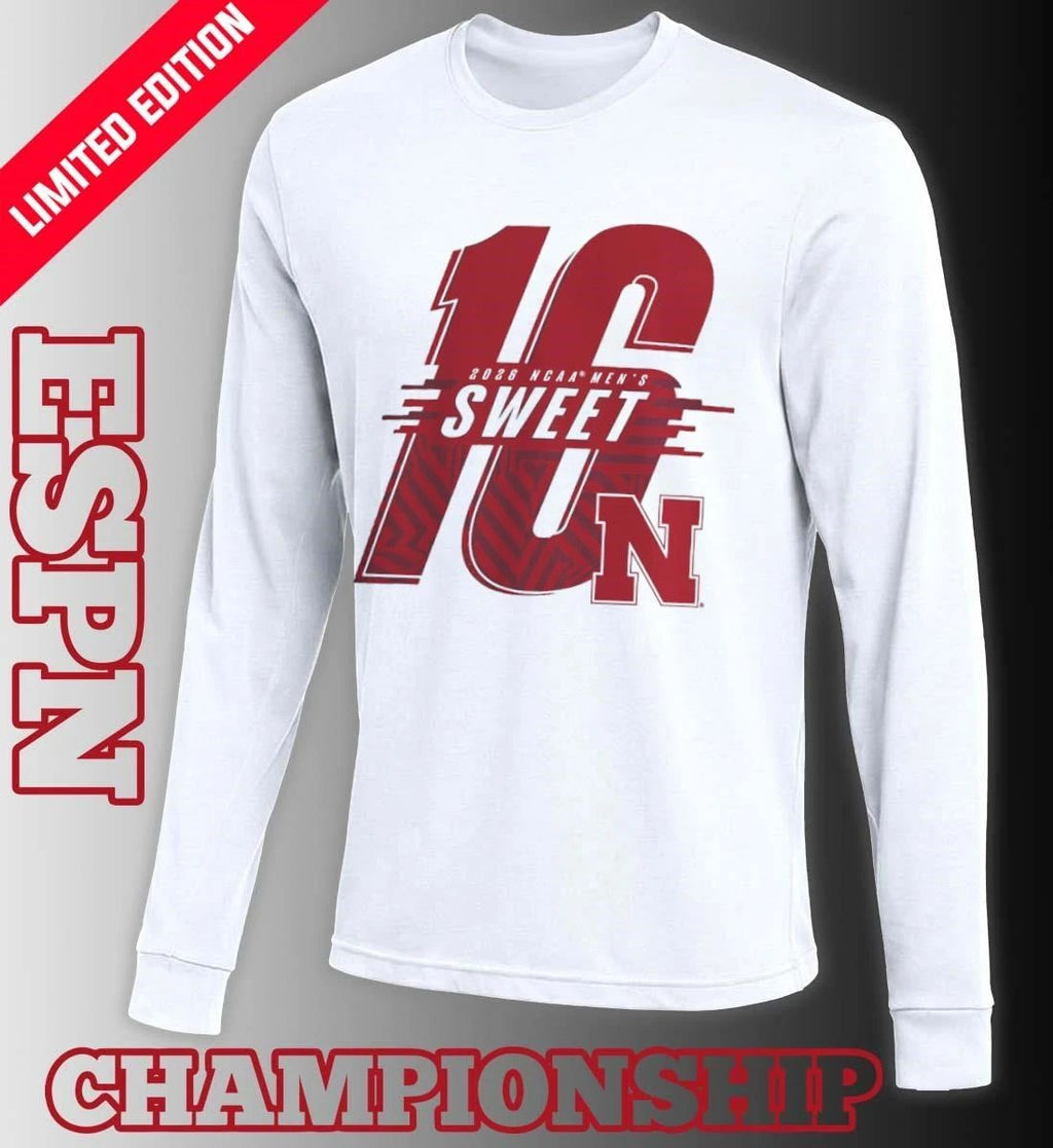 Nebraska Huskers NCAA Men’s Basketball Sweet 16 T-Shirt