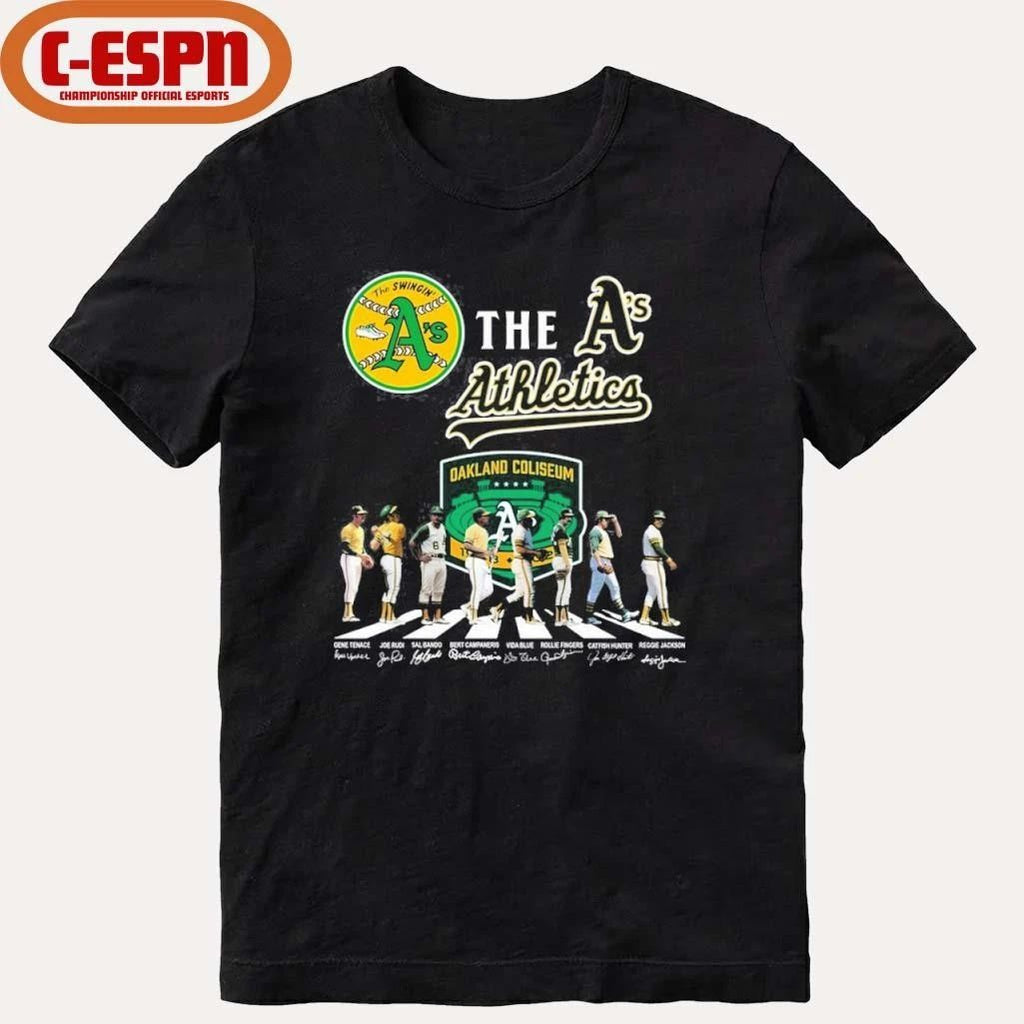 The Oakland Athletics Greatness Abbey Road Legends Shirt