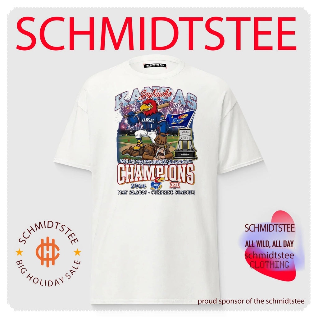 Kansas Jayhawks big 12 Tournament Baseball Champions May 23 2026 shirt