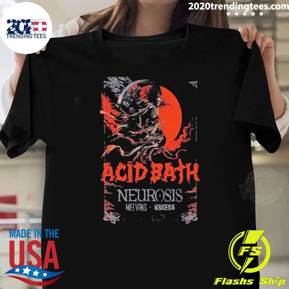 Acid Bath Asheville NC 2026 Event Poster At Hellbender On September 5 2026 Shirt