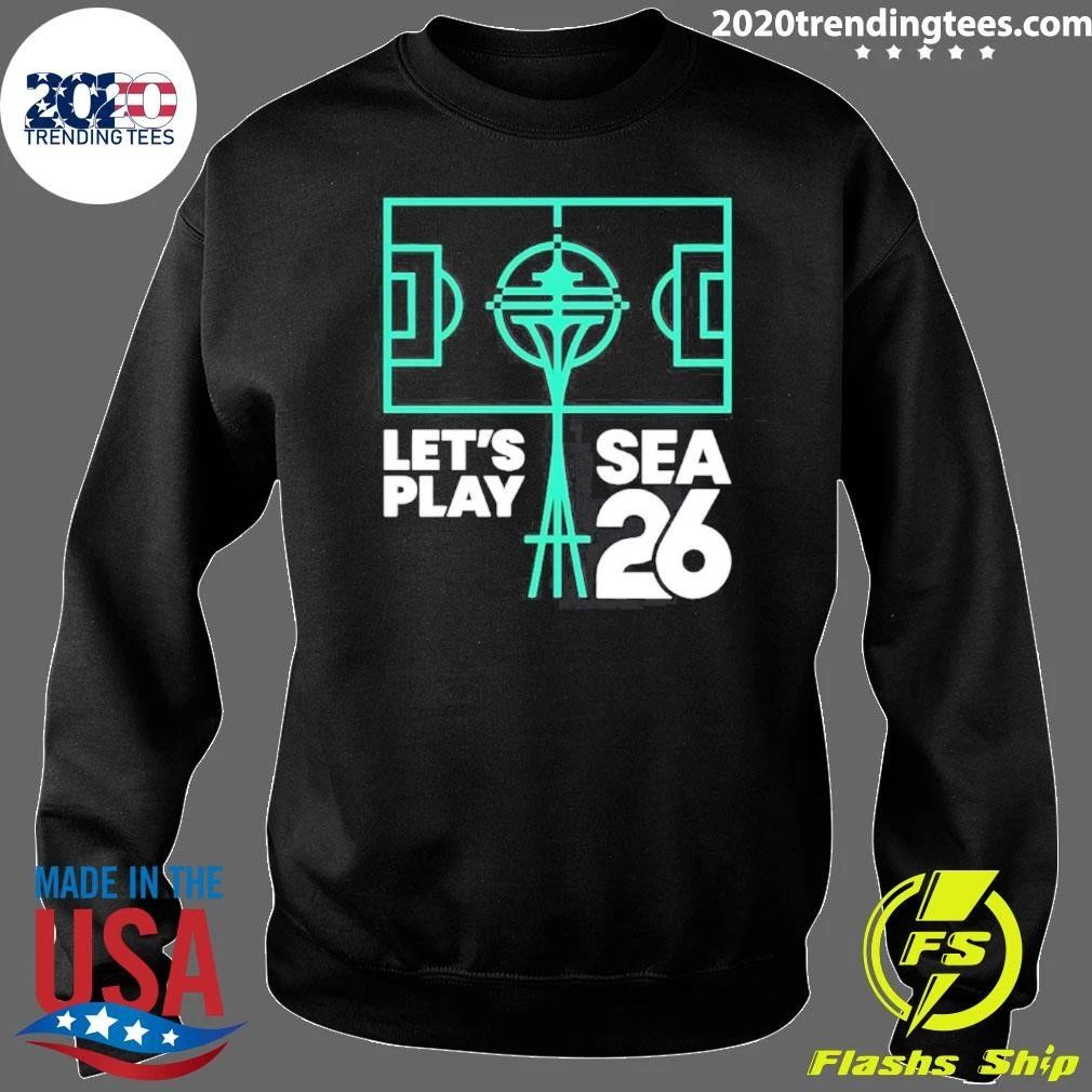 Let’s Sea Play 26 The Matchday Seattle Logo Shirt