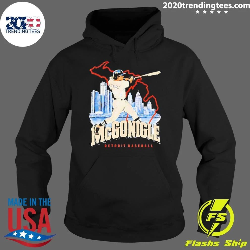 McGonigle Detroit Baseball Distressed Player Shirt
