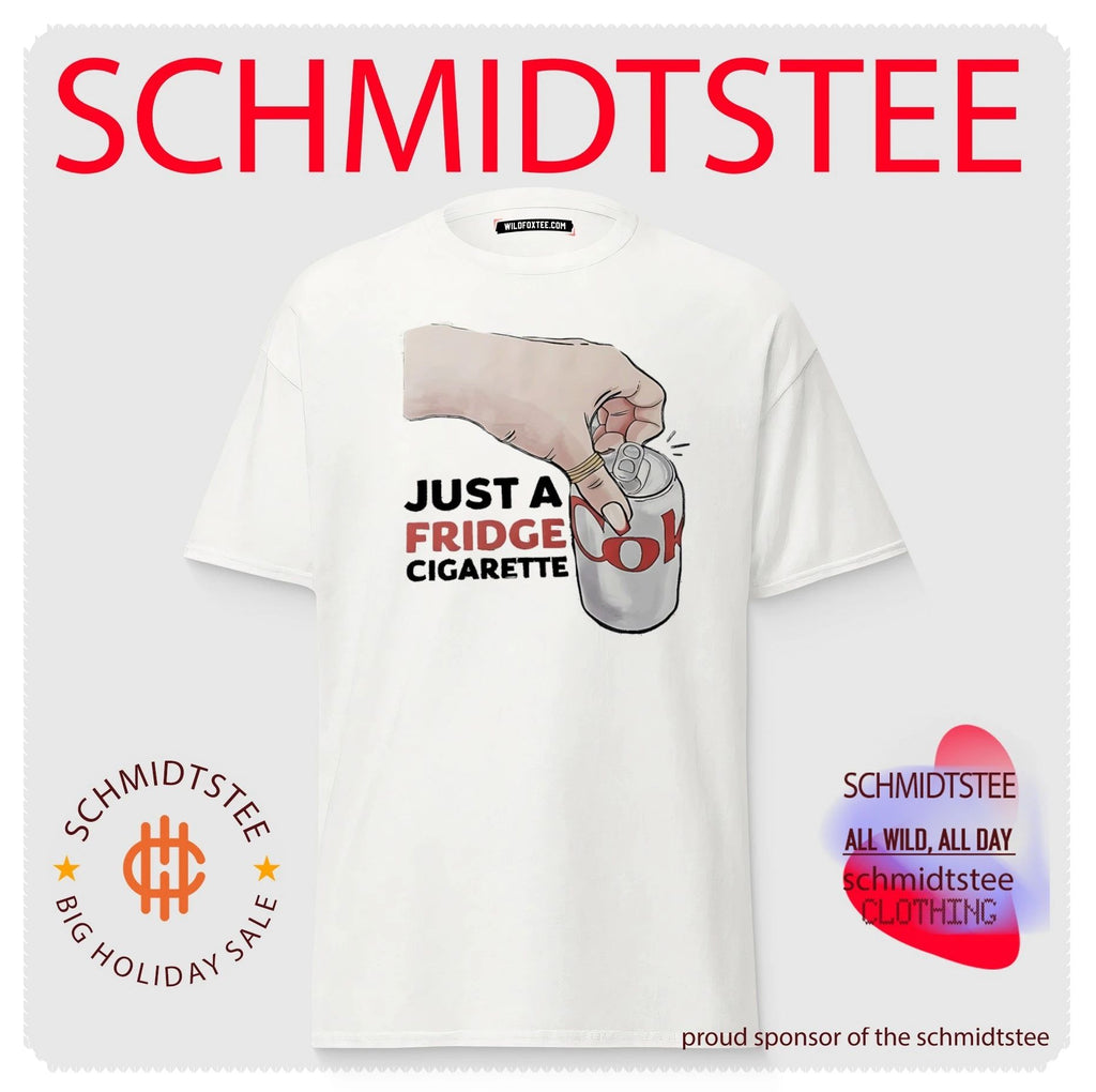 Just a fridge cigarette graphic shirt
