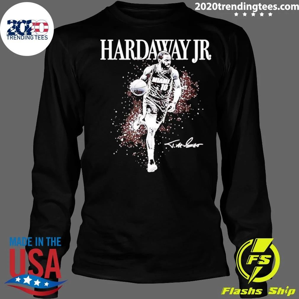 NBA 2026 Tim Hardaway Jr. Miami Heat Mono Signature Shirt