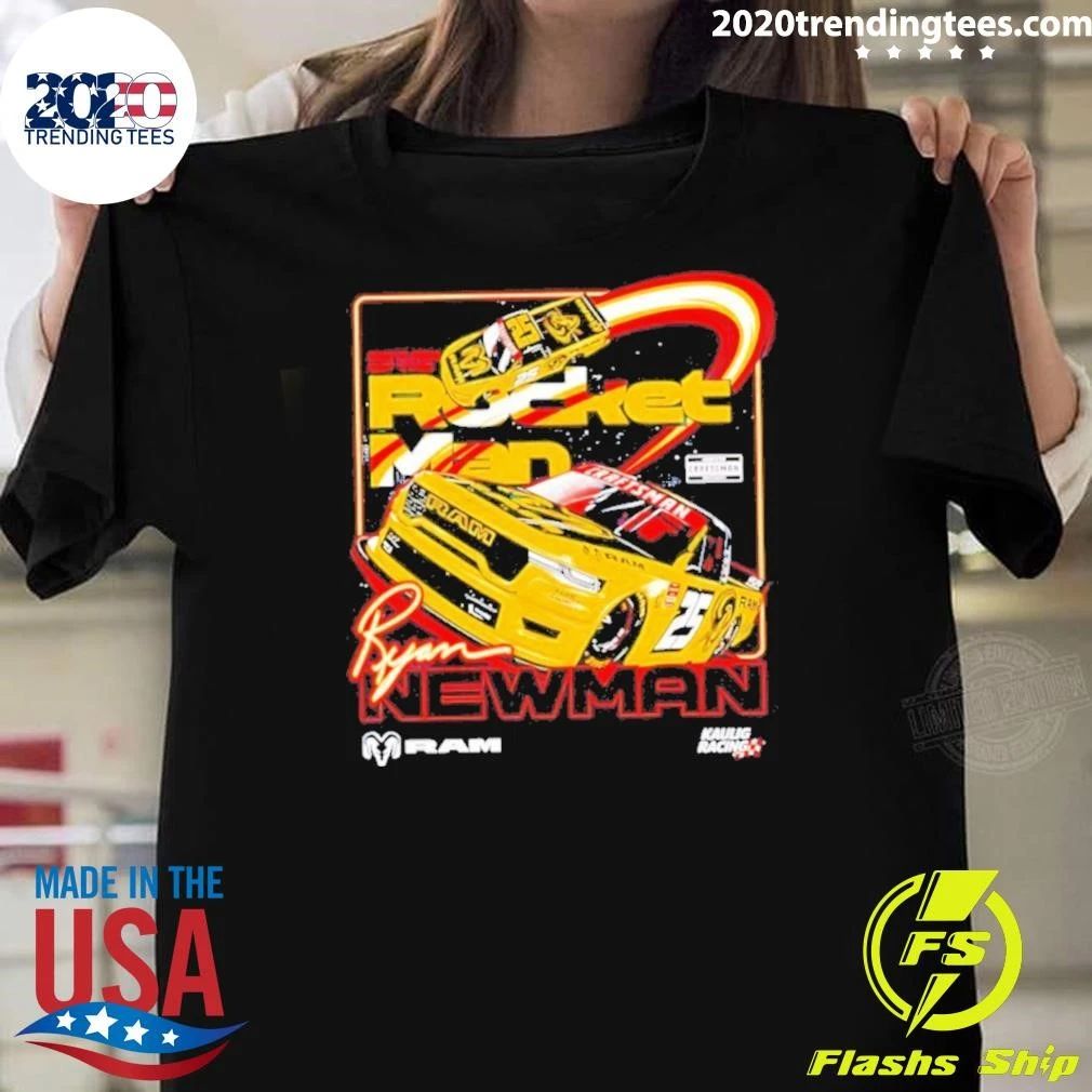 Ryan Newman 25 Rocket Man Kaulig Racing X Ram Shirt
