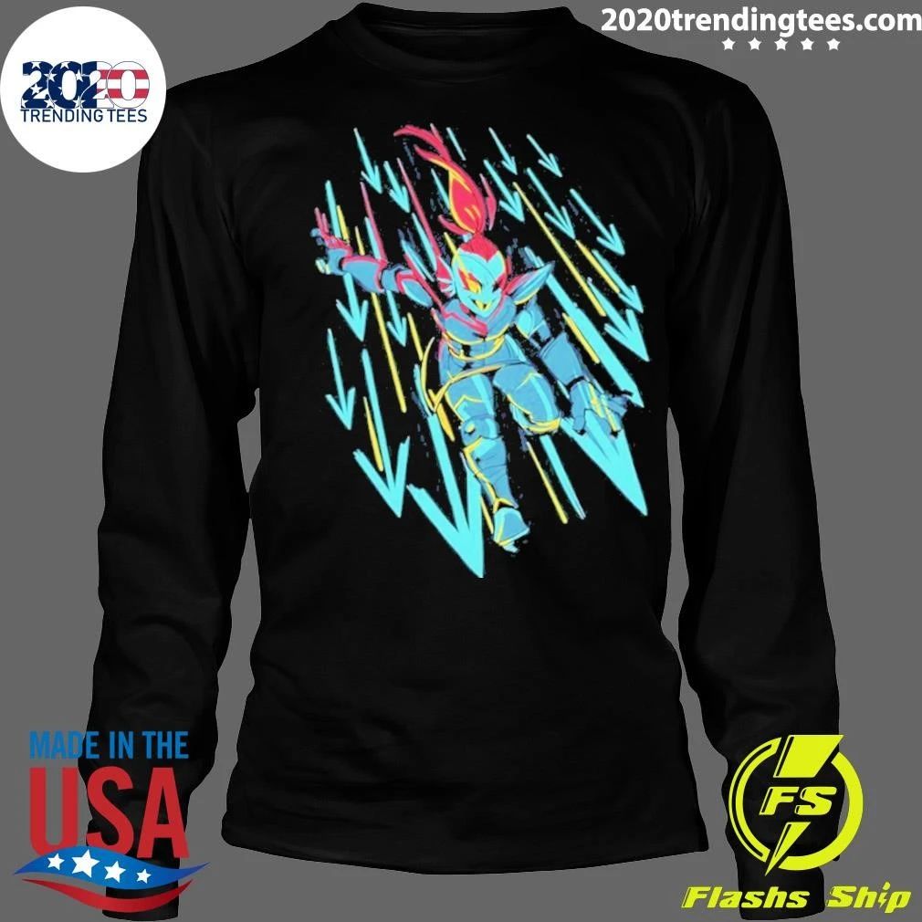 Undyne Onslaught 10th Anniversary Undertale Shirt