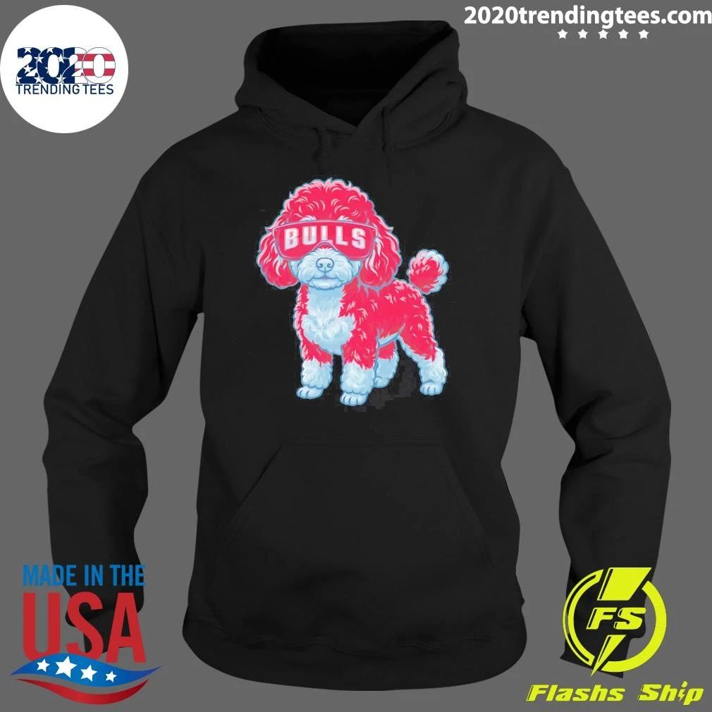Chicago Bulls Teacup Poodle Cartoon Shirt