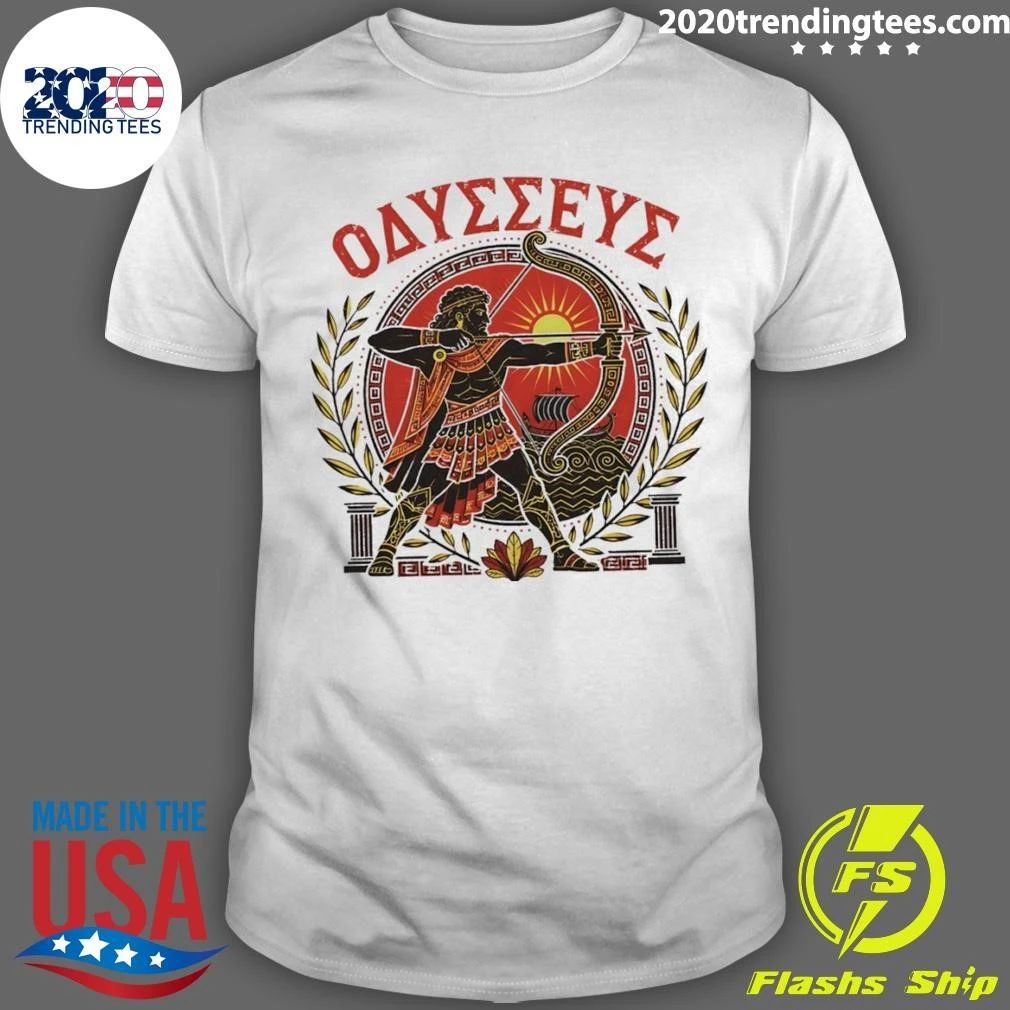 The Odysseus Bow Greek Mythology Vintage 2026 Shirt