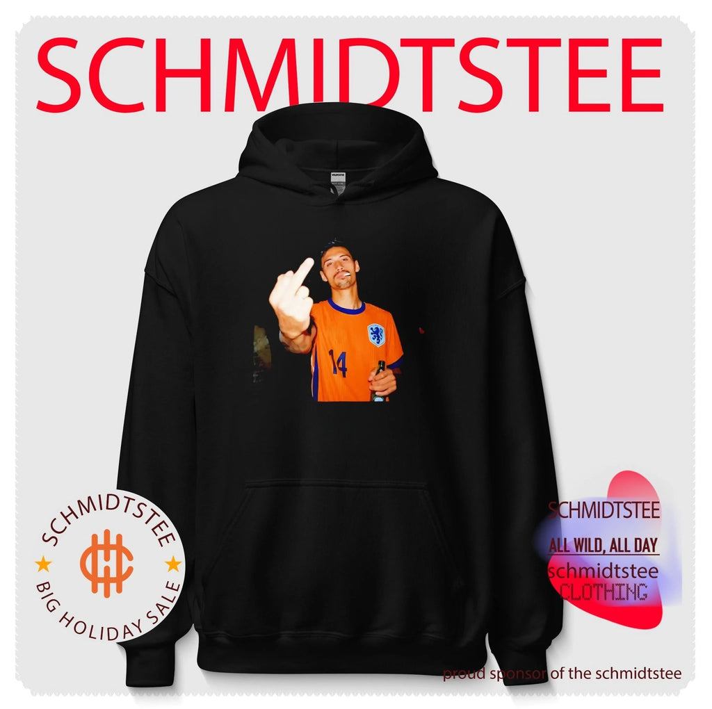 Netherlands National Football Team Number 14 middle finger shirt