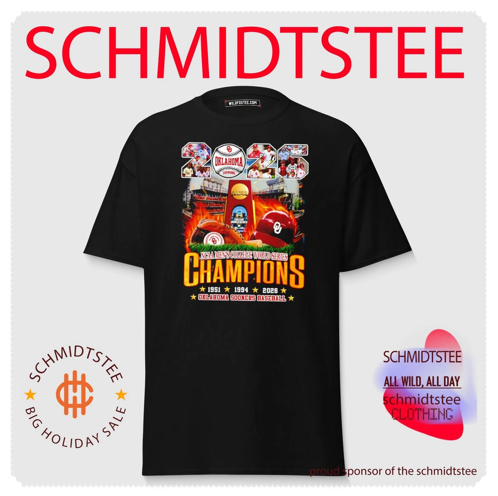 Oklahoma Sooners 3x National Champions 2026 shirt