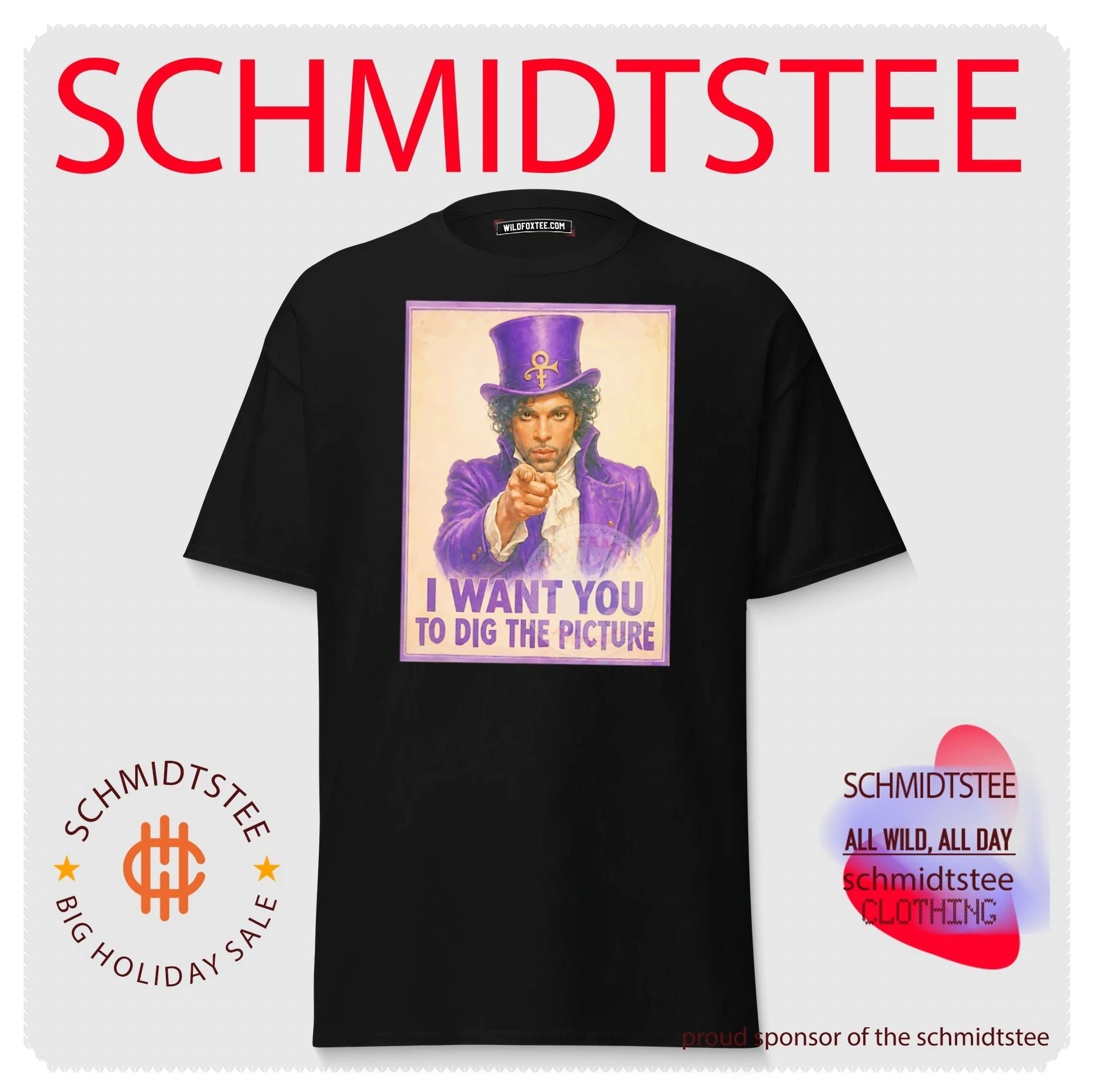 Prince I want you to dig the picture vintage shirt
