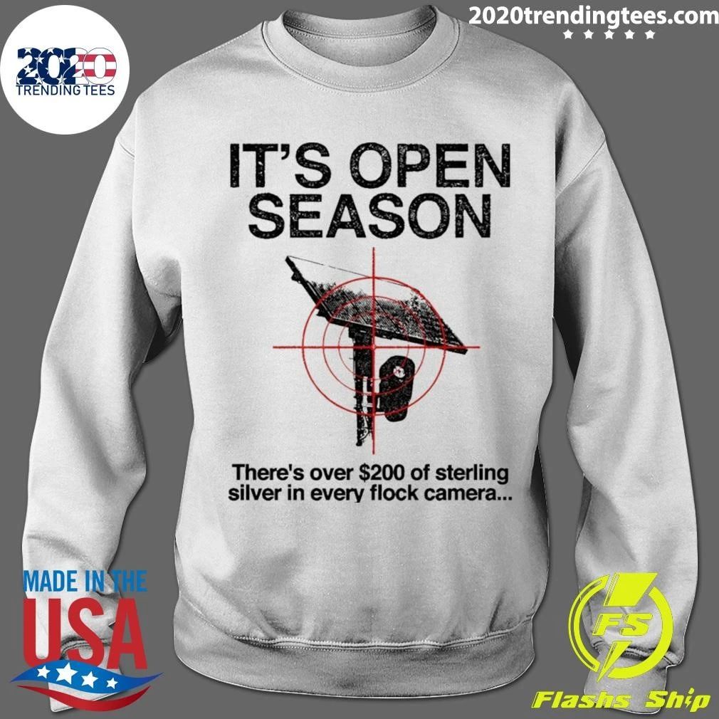 Surveillance Camera It’s Open Season There’s Over Of Sterling Shirt