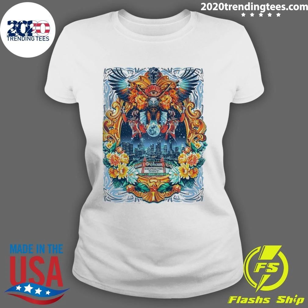 Widespread Panic Los Angeles CA At The Orpheum Theatre On July 23 24 25 2026 Shirt