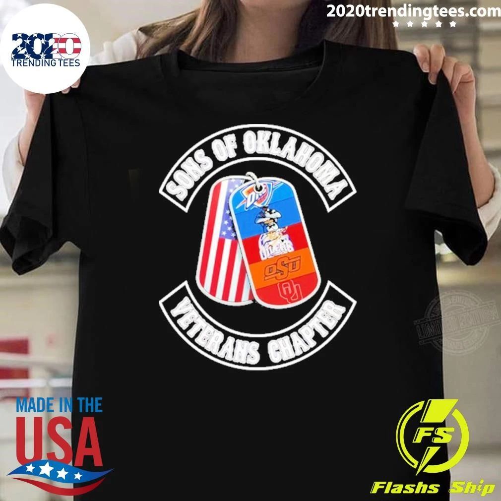 Sons Of Oklahoma Veterans Chapter Dog Tags Shirt