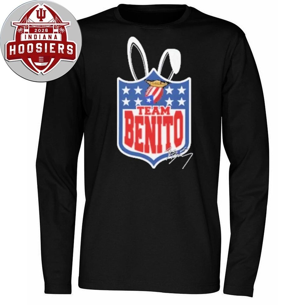 Team Benito NFL Signature 2026 Tee Shirt