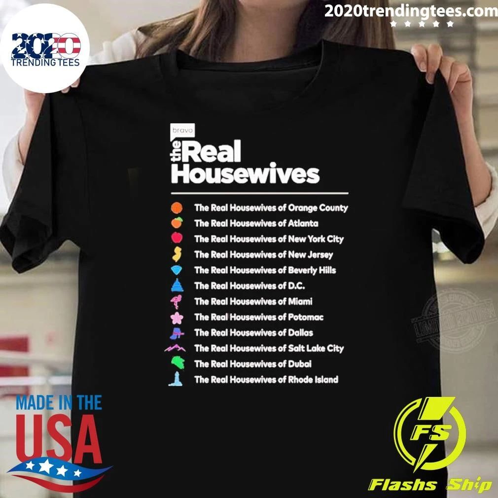 The Real Housewives 20th Anniversary Logo Shirt