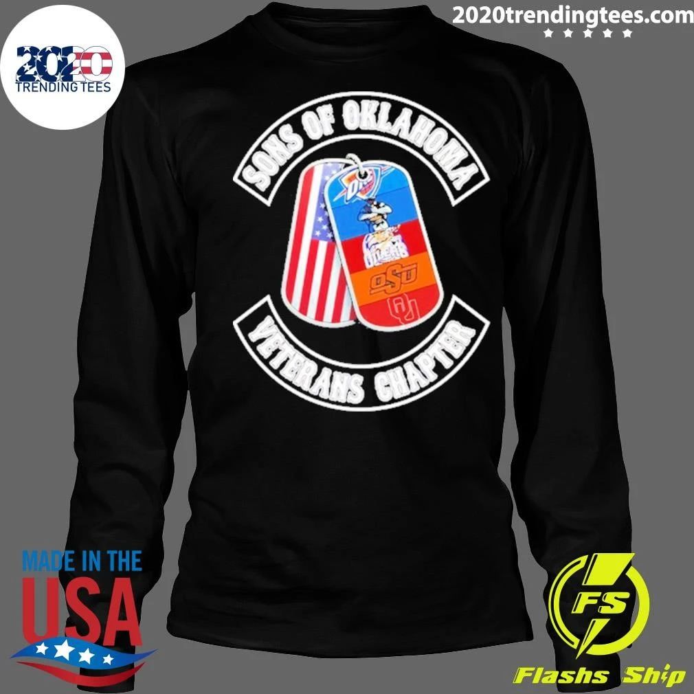 Sons Of Oklahoma Veterans Chapter Dog Tags Shirt