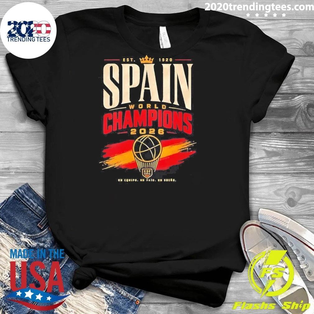 Spain Football World Champions 2026 Shirt