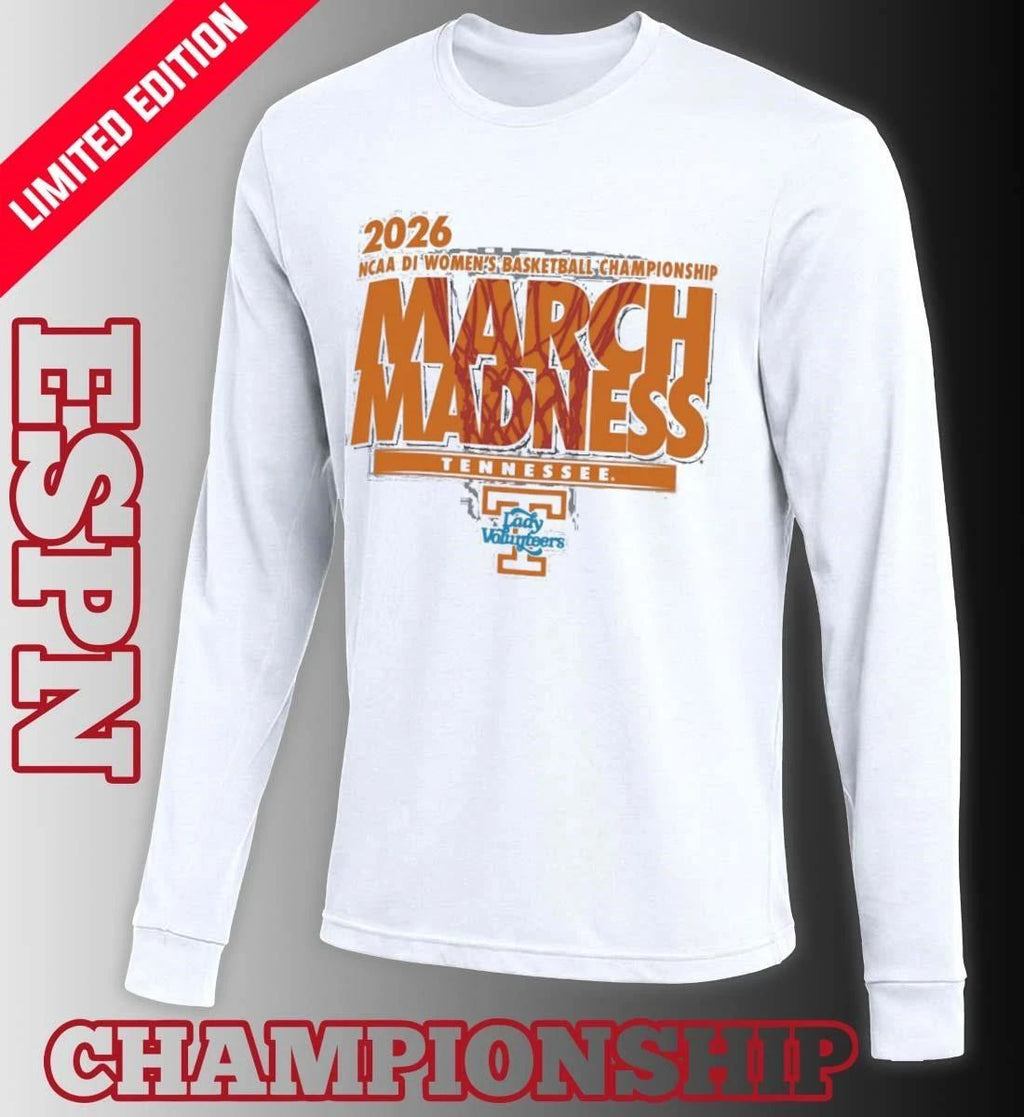 Tennessee Women’s Basketball Single Team 2026 NCAA March Madness Shirt