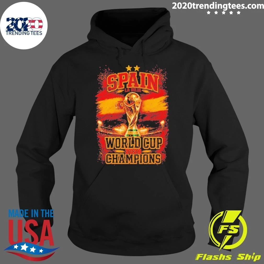 Spain Soccer World Cup Champions La Roja 2026 Shirt