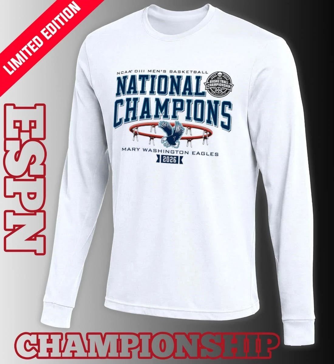 DIII Men’s Basketball Champions 2026 Mary Washington Shirt