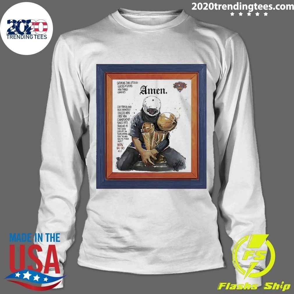 Jalen Brunson Amen Nba Final Mvp Shirt