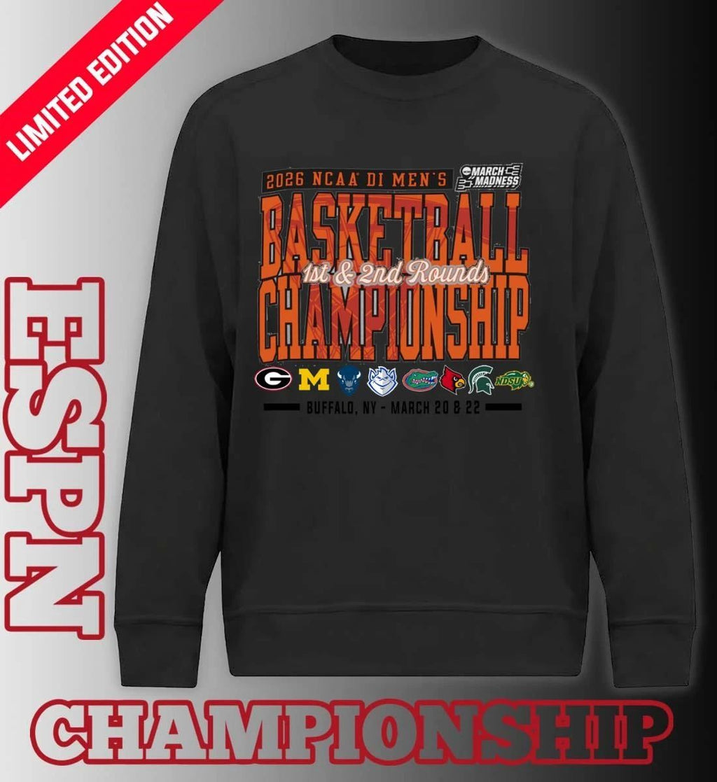 Buffalo, NY 2026 NCAA DI Men’s Basketball Championship – March 20 & 22 T-Shirt