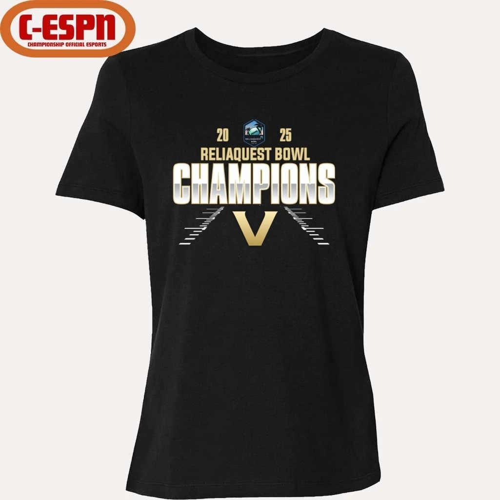 Vanderbilt Commodores Reliaquest Bowl Champions 2025 shirt