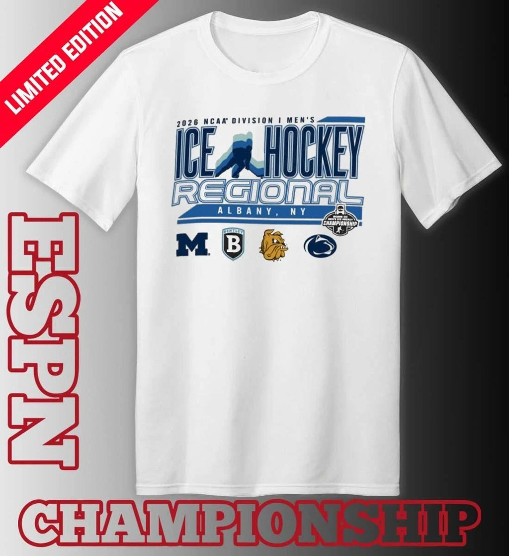 Albany, NY 2026 NCAA DI Men’s Ice Hockey Regional Shirt