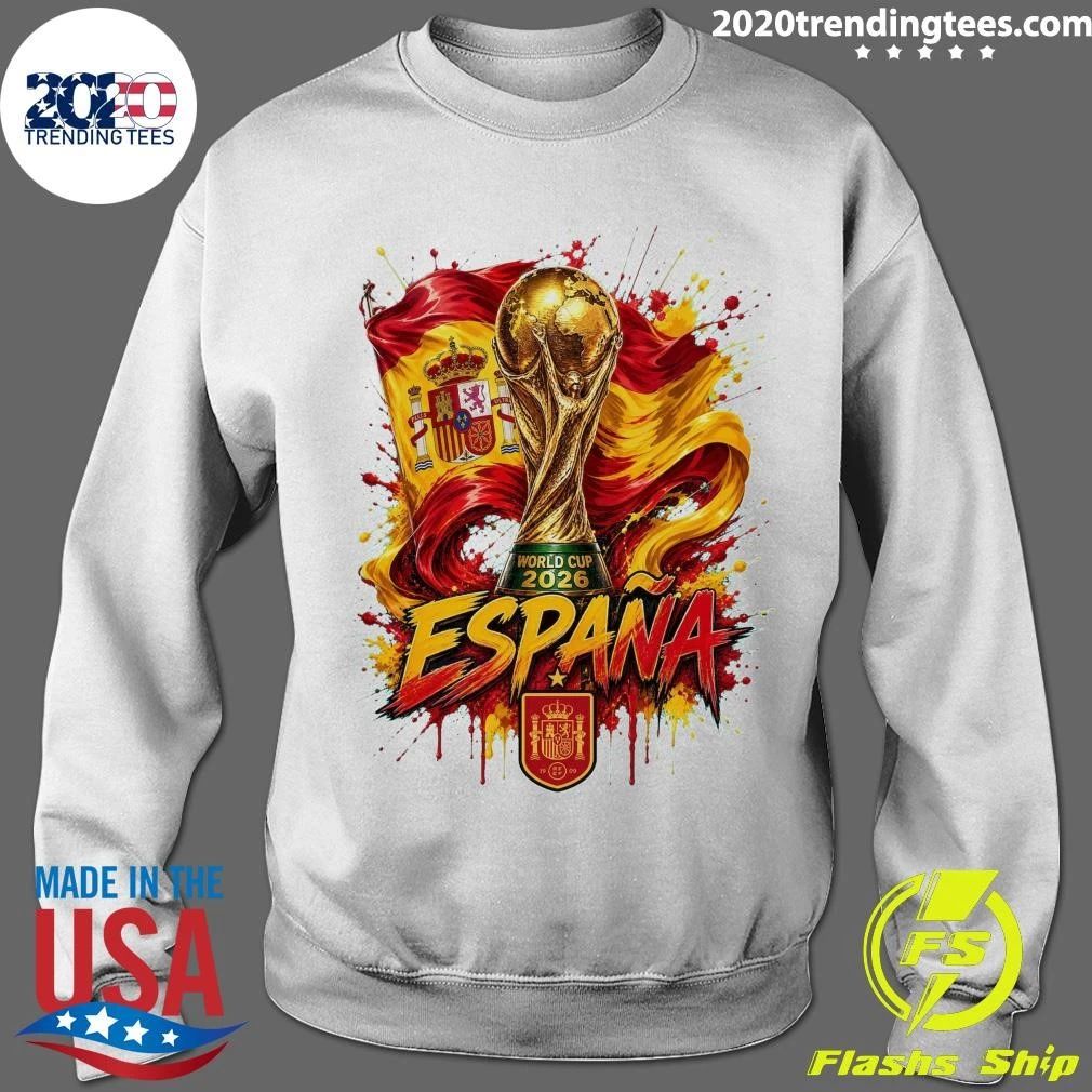 Espana World Cup 2026 Trophy Shirt