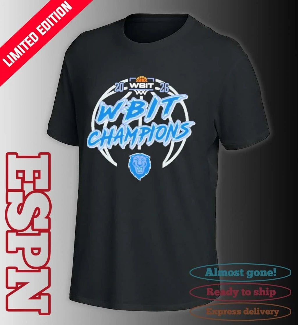 Columbia University 2026 WBIT Women’s Basketball Invitation Tournament Champions T-Shirt