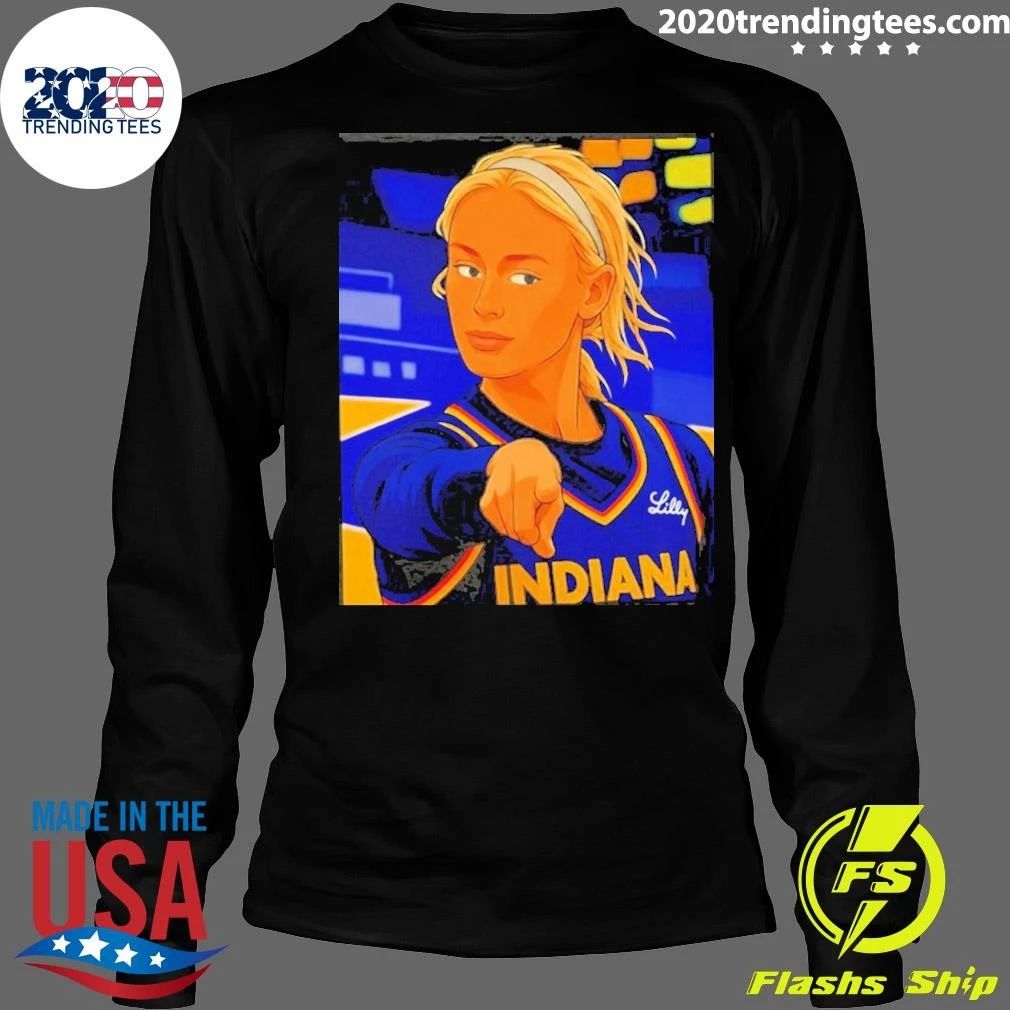 Sophie Cunningham Wnba Indiana Fever Photo Shirt