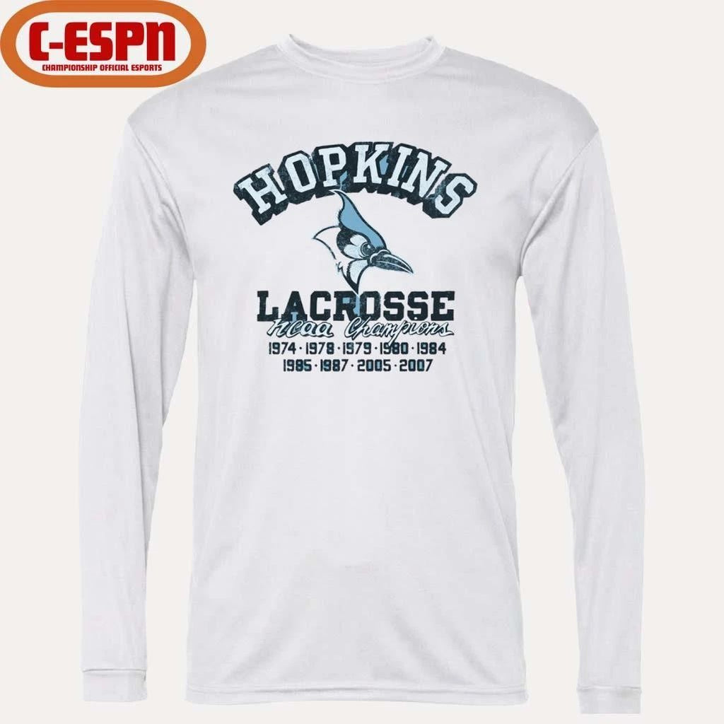 Johns Hopkins Bluejays Vintage Lacrosse Champions Shirt