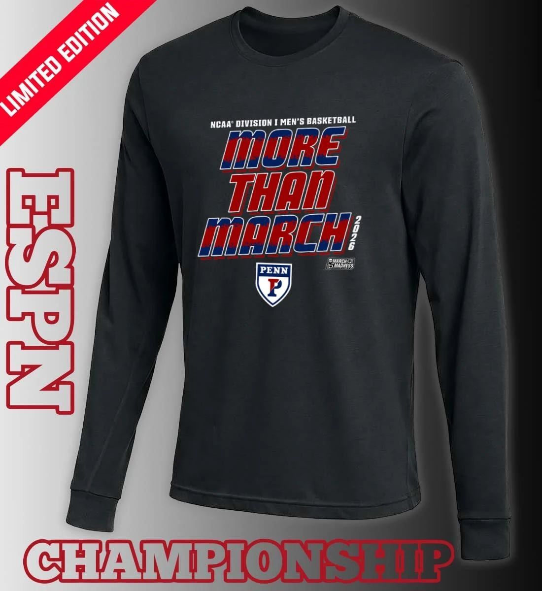 Penn Men’s Basketball More Than March 2026 Shirt