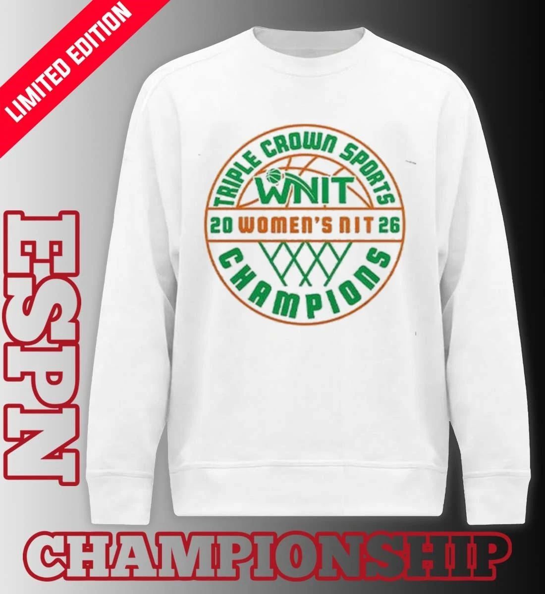 Marshall Thundering Herd Triple Crown Sports Women’s NIT champions shirt