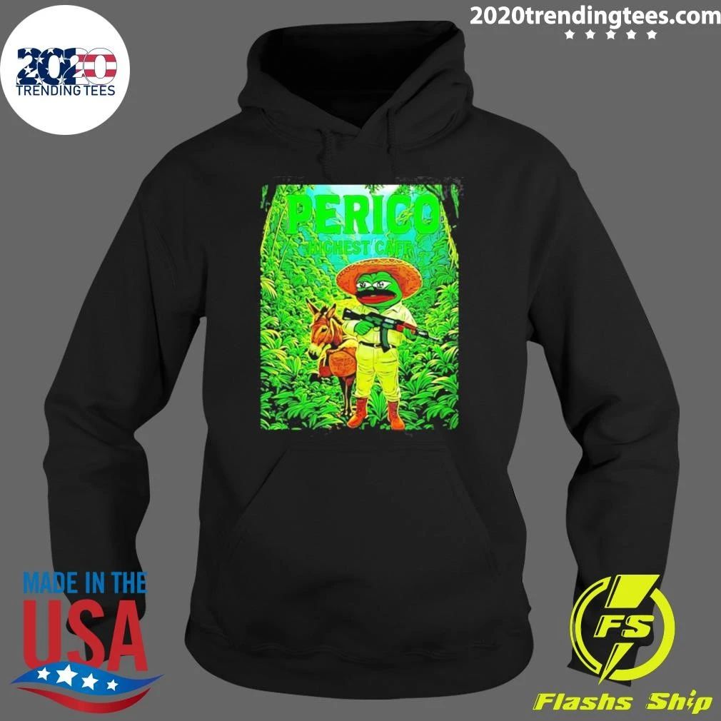 Perico Highest Caff Stocking Mill Coffee Shirt