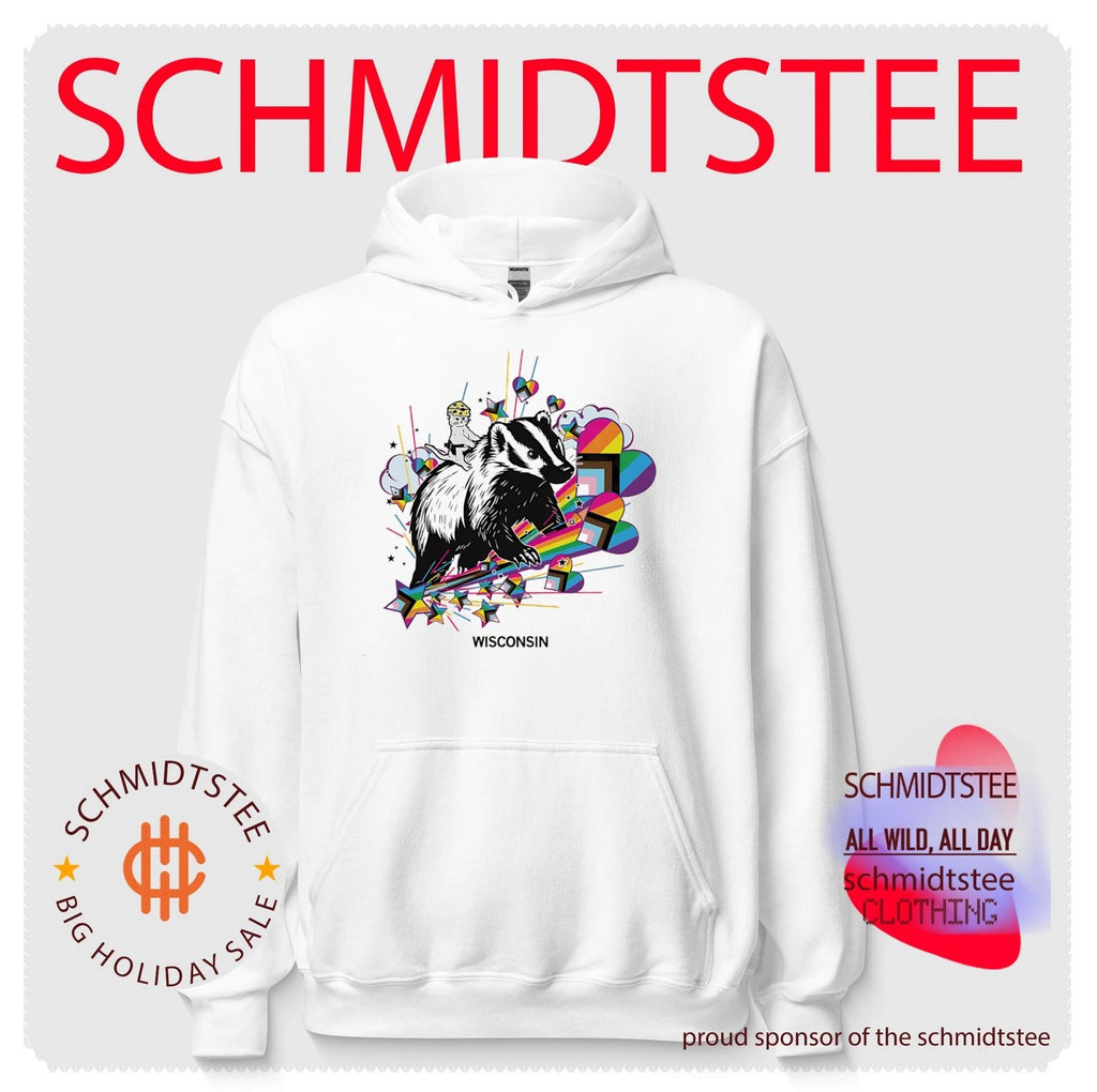 Badger Wisconsin has Pride shirt
